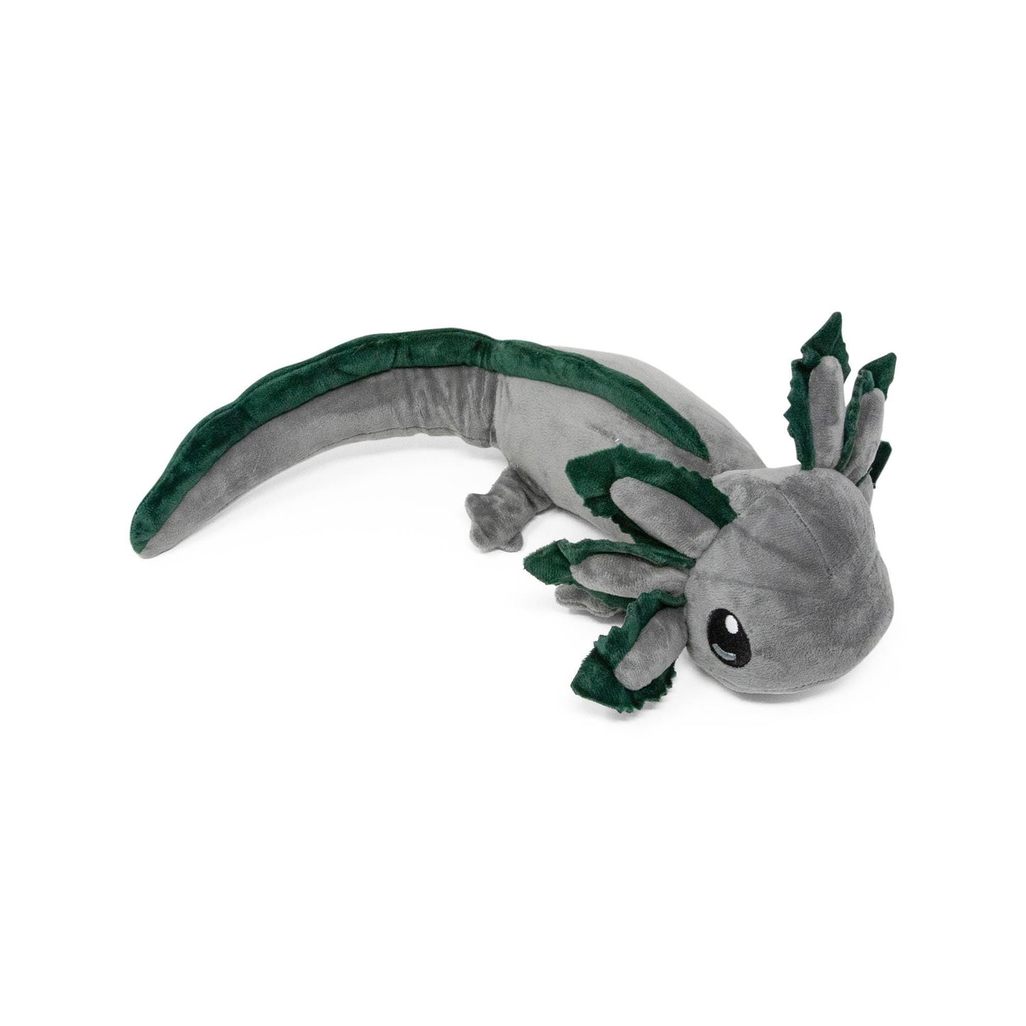 Gray Mini Realistic Axolotl Plush