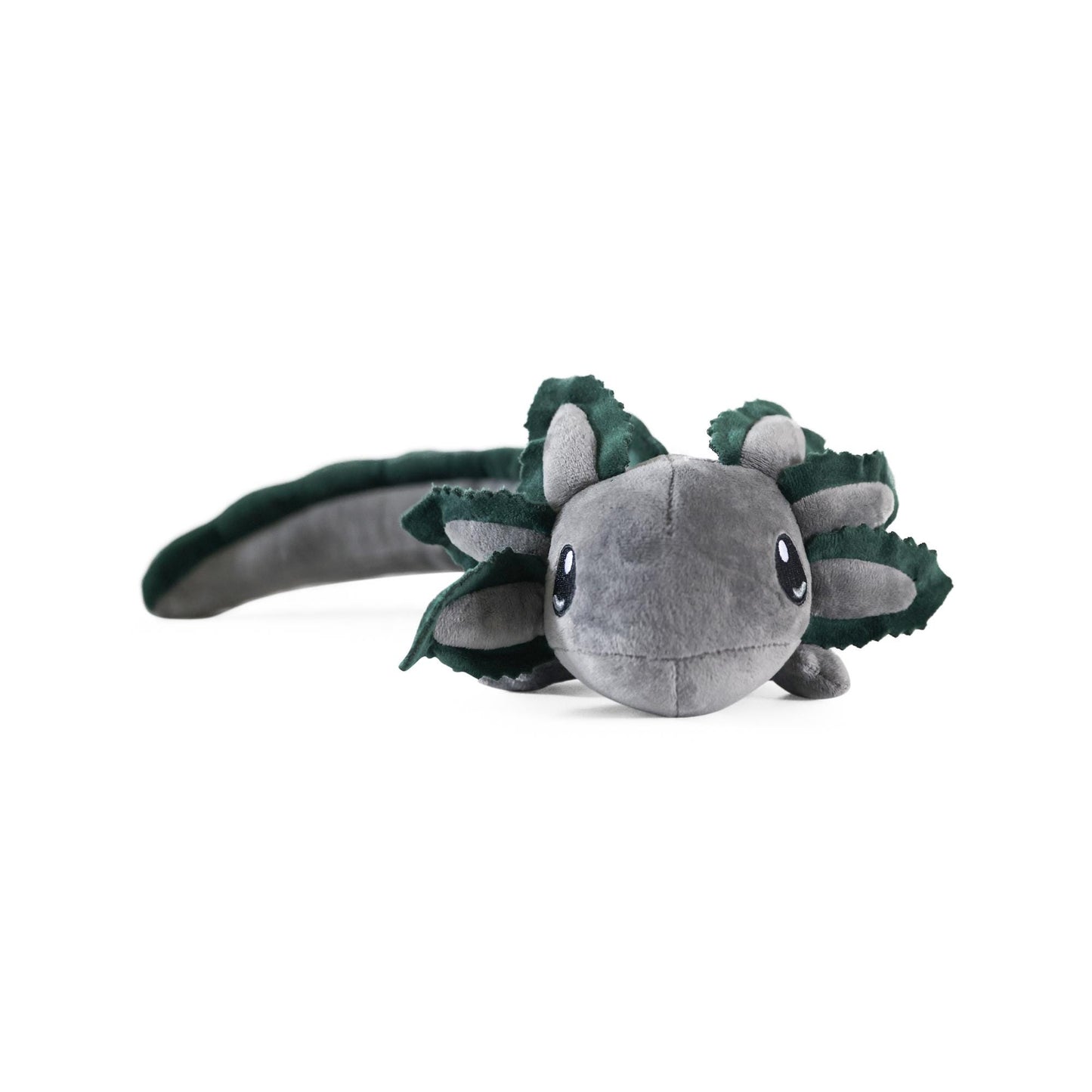 Gray Mini Realistic Axolotl Plush