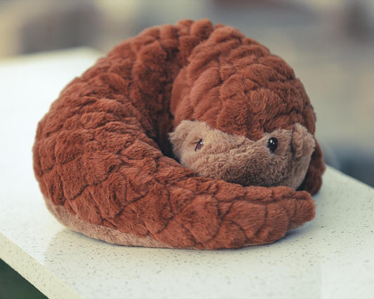 Weighted Pangolin Plush